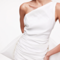 Selling: Rachel Gilbert Marco Mini Dress Ivory/White Size 1 / AU 8