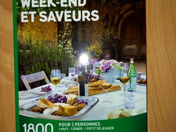 Vente: Coffret Wonderbox "Week-end et saveurs" (99,90€)