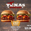 Productos: Hamburguesa de promoción dos por una