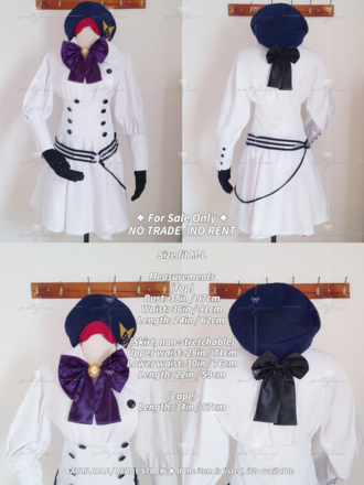 Asian M-L Fate Grand Order FGO ALtria Caster Castoria costume