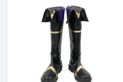 Selling with online payment: The Eminence in Shadow Cosplay Cid Kageno Costume Boots