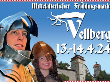 Tidsbeställning: Mittelalterlicher Frühlingsmarkt Vellberg 2024 - D