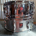 Selling with online payment: 70's Premier snare drum  Brushed Aluminum 8-lug Hi Fi