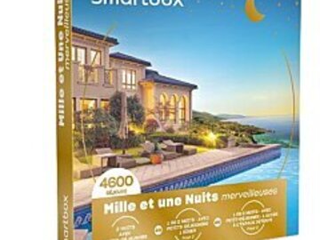 Vente:  Coffret Smartbox "Mille et une nuits merveilleuses" (199,90€)