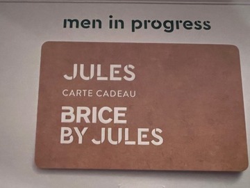 Vente: Carte cadeau Jules - Brice (150€)