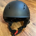 Winter sports: Kids black Crane helmet 