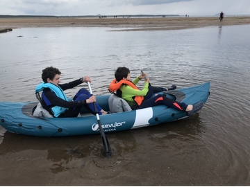 Hiring Out (per day): Sevylor Tahaa Inflatable Kayak 