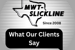 Service: Slickline:  What Our Clients Say