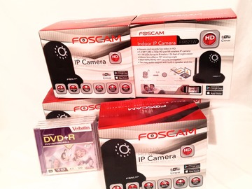 Buy Now: 10 Pieces Lot: New Original Boxes Fascam Wireless Camera DVD+R
