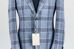 Selling with online payment: [EU] NWT Suitsupply blue checked jacket, size 36R