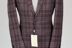 Selling with online payment: [EU] NWT Suitsupply purple glen check jacket, size 38R