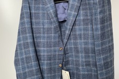 Selling with online payment: [EU] NWT Suitsupply blue Glen check jacket, size 38R