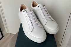 Selling with online payment: [EU] NWT Suitsupply white leather sneakers, size US8 EU41