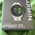 Sell with online payment: Garmin Premium GPS Golfwatch S70, weiss, 42mm