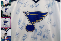 Buy Now: Vintage Signed St Louis Blues Hockey Jerseys