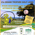 Helping out: Trophée golf contre le cancer des enfants - 24-25 mai