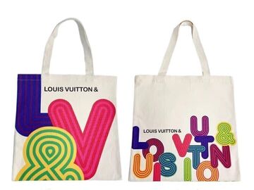 Buy Now: Louis Vuitton Novelty Canvas Eco Tote bag Shenzhen exhibition 202