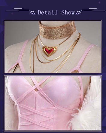 UWOWO KDA Ahri Magazine dress