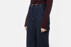 Selling: Kate Sylvester Denim Flare Indigo Jeans