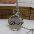 Comprar ahora: 20 Pcs Silver DAD Quartz Pocket Watch Father's Day Gift
