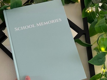 Selling with online payment: School Memory Keepsake Journal - UK delivery only
