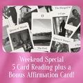 Selling: Weekend Special 5 Card Email Reading 