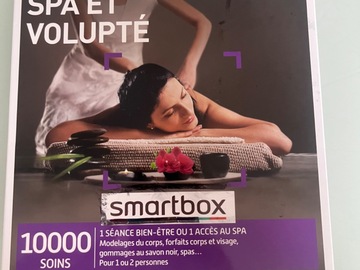 Vente: Coffret Smartbox "Spa et volupté" (74,90€)