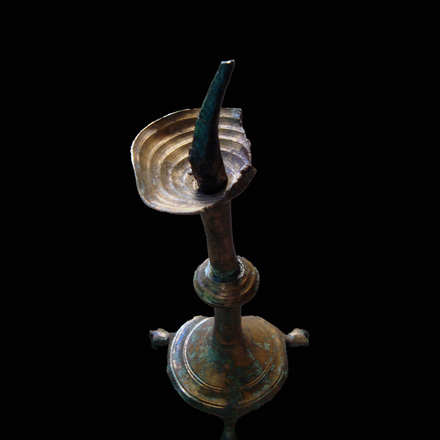 Replica Candleholder, 13th Century, after original from France