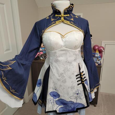 DokiDoki SR Re-Zero Rem Cheongsam Cosplay size M