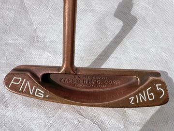 Sell with online payment: PUTTER PING ZING 5 KARSTEN 