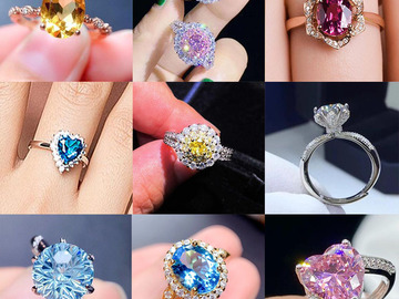 Comprar ahora: 100PCS Jewelry ring for wedding