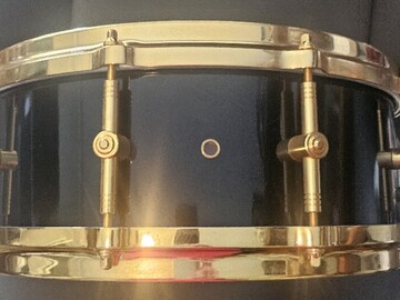 Selling with online payment: Gretsch 120th Anniversary 5x14 snare, 10-lug, gold hardware