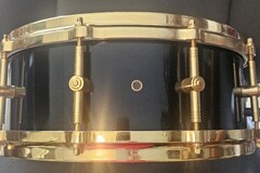 Selling with online payment: Gretsch 120th Anniversary 5x14 snare, 10-lug, gold hardware