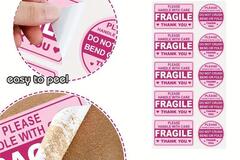 Comprar ahora: 30 packs - label stickers for fragile items and precautions