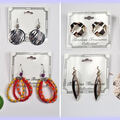 Buy Now: 100 prs-Department Store High End Earrings--$ .69 pair!