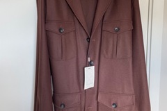 Selling with online payment: [EU] NWT Suitsupply brown flannel safari jacket, size 44R