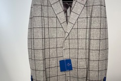 Selling with online payment: [EU] NWT Suitsupply light brown windowpane Jort jacket, size 38R