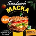 Productos: Macka Sándwich Gourmet