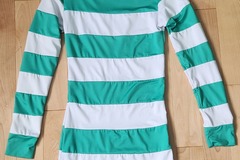 Selling with online payment: One Piece Nico Robin Striped Shirt Dress