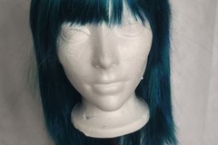 Selling with online payment: Turquoise Blue Green Blend Byleth Wig
