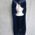 Selling with online payment: Long Midnight Blue wig for Gaia FFXIV 