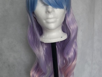 Selling with online payment: Blue Purple Pink Pastel wig