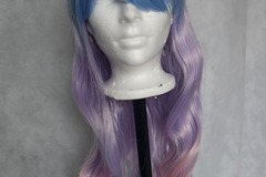Selling with online payment: Blue Purple Pink Pastel wig