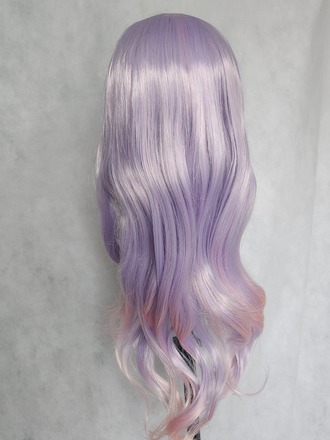 Blue Purple Pink Pastel wig