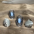 Comprar ahora: 100 Fashion Faux Shell Rings (mix of 2 styles)