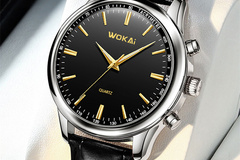 Comprar ahora: 100Pcs Simple Fashion Men's Business Quartz Wrist Watch