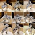 Buy Now: 50 Pcs Elegant Female Rhinestone Rings 