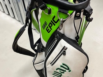 Sell with online payment: Callaway 2017 GBB Epic StaS Stand Bag Leder (inkl. Regenhaube)