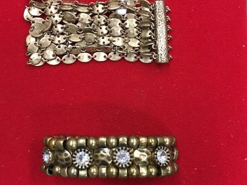 Comprar ahora: 24 pcs-Premier Designs Antique Gold Bracelets-$2 ea