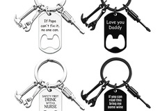 Buy Now: 36pcs - Bottle opener keychain pendant Father's Day gift